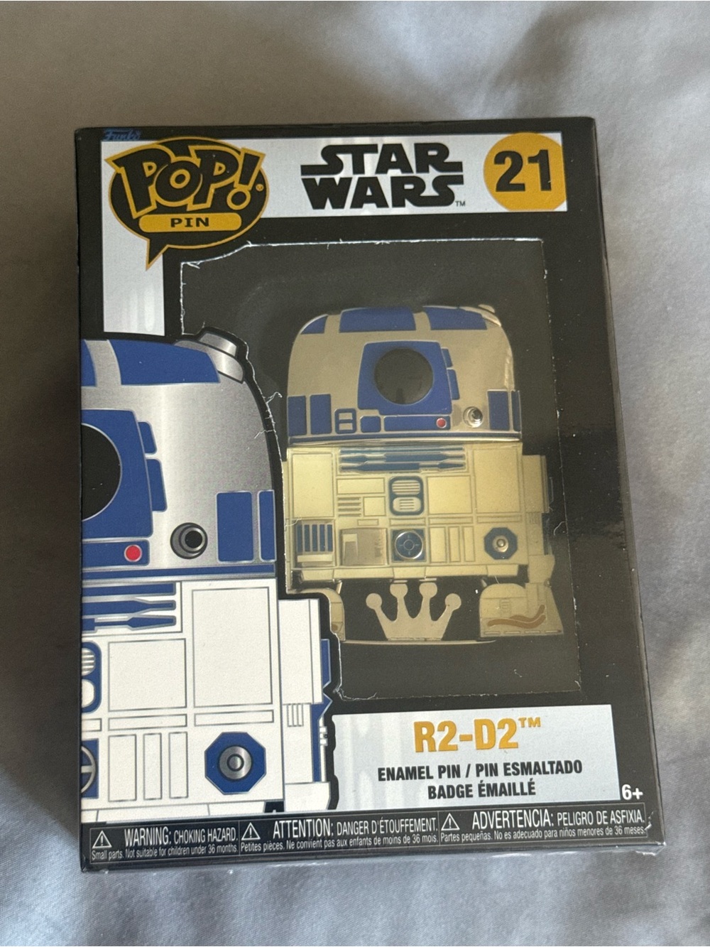 Funko Pop! Pin Star Wars R2-D2 Limited Edition SE NEW SEALED Droid